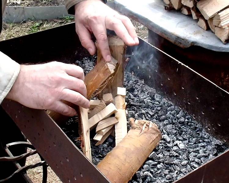 Огонь, дрова, угли - основа для любого «шашлыка на природе»